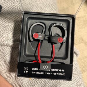 Beats Powerbeats2 Wireless Headphones, Like New, Complete Set w/ Box